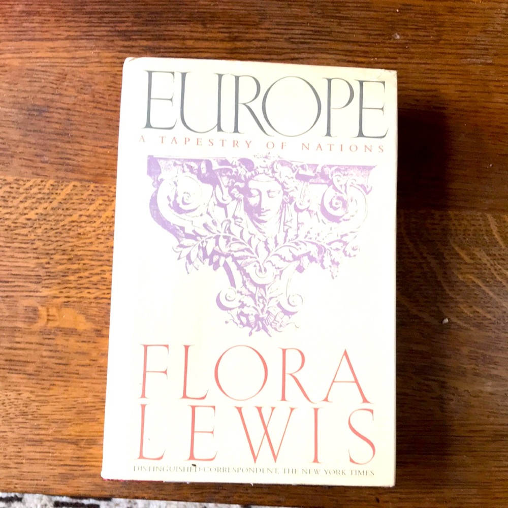 “Europe a tapestry of nations” Hardback book